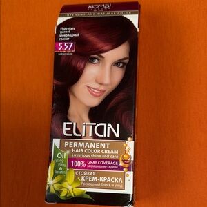 Permanent Hair Color Cream - Chocolate Garnet Gray Coverage 💯